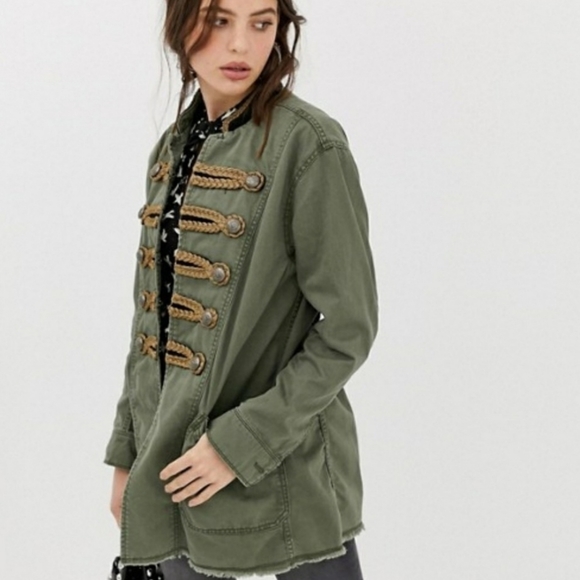 Free People Military Jacket - Picture 9 of 9